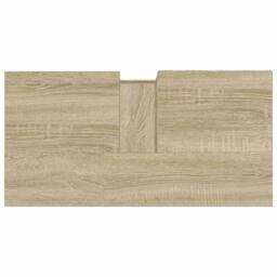 Berkfield Home Durable Bathroom Cabinet Sonoma Oak 65x33x60 cm Engineered Wood in Light Oak - Size: 65 x 33 x 60 cm - thumbnail 6