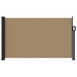Berkfield Home Retractable Side Awning Taupe 120x600 cm - thumbnail 3