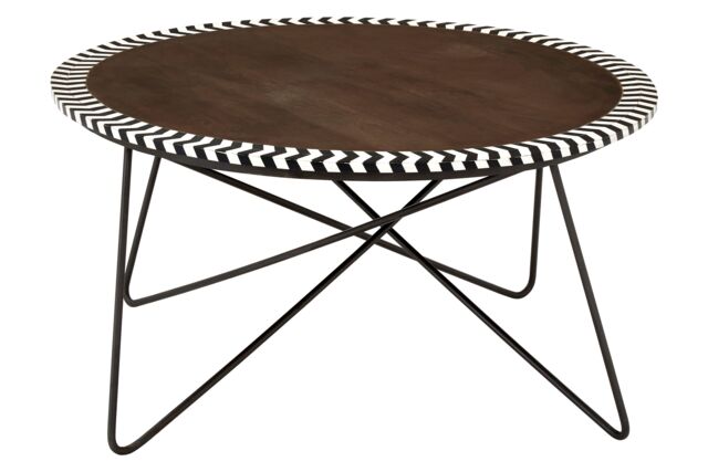 Orsina Acacia Wood Coffee Table, Sturdy Decorative Table For Livingroom, Durable Modern Coffee Table in Brown - image 1