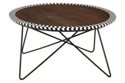 Orsina Acacia Wood Coffee Table, Sturdy Decorative Table For Livingroom, Durable Modern Coffee Table in Brown - thumbnail 6