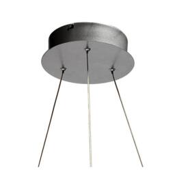 Netlighting Infinity Pendant 42W LED 3000K 3400lm Silver Chrome White Acrylic - thumbnail 3