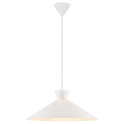 Nordlux Modern Indoor Pendant Light White Metal E27 Retro - Mains Powered, IP20 - thumbnail 1