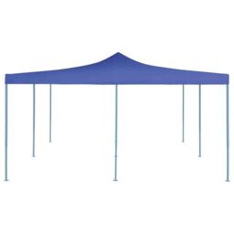 Folding Gazebo 5x5 m Blue - thumbnail 3