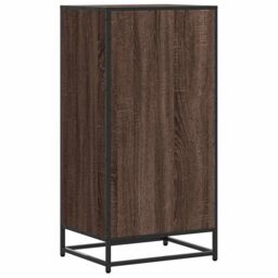 Berkfield Home Shoe Rack Brown Oak 48x38x97.5 cm Engineered Wood - thumbnail 6