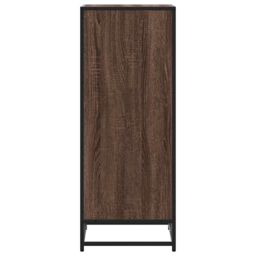 Berkfield Home Shoe Rack Brown Oak 48x38x97.5 cm Engineered Wood - thumbnail 5