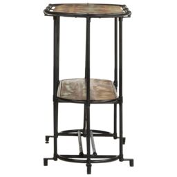 Berkfield Home Console Table 110x42x76 cm Solid Wood Reclaimed in Brown - Size: 110 x 42 x 76 cm - thumbnail 5
