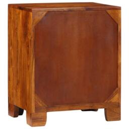 Berkfield Home Sideboard Multicolour 50x35x60 Solid Wood Acacia - thumbnail 7
