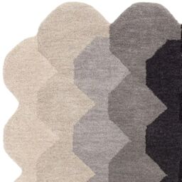 The Rug Shop UK Charcoal Handmade Wool Modern Abstract Easy To Clean Area Rug - Size: 160 cm x 230 cm - thumbnail 5