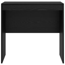 Berkfield Home Desk Black Oak 80x50x76 cm Engineered wood - Size: 80 x 50 x 76 cm - thumbnail 4