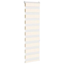 Berkfield Home Zebra Blind Marble Beige 45x150 cm Fabric Width 40.9 cm Polyester - thumbnail 3