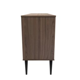 Ready Assembled 2 U Fuji 6 Drawer Sideboard (Ready Assembled) in Walnut - thumbnail 2