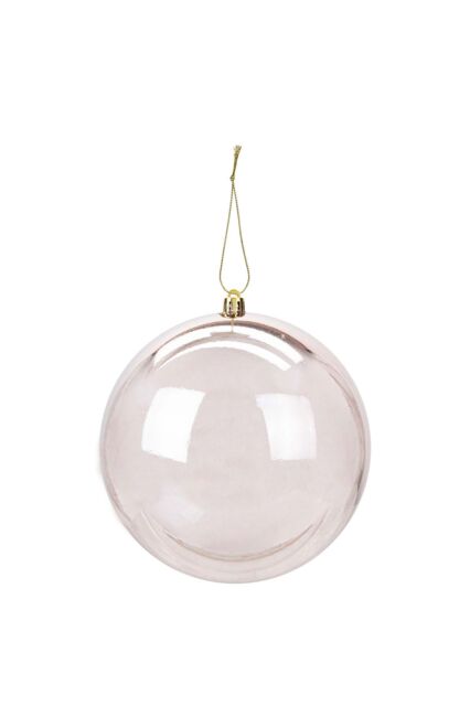 VFM e-Store Christmas Bauble Decoration Hanging Tree Ornament X 1 14cm Rose Gold - image 1