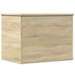 Berkfield Home Storage Box Sonoma Oak 60x42x46 cm Engineered Wood in Brown - Size: 60 x 42 x 46 cm - thumbnail 6