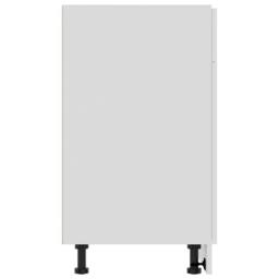 Berkfield Home Durable Drawer Bottom Cabinet White 80x46x81.5 cm Engineered Wood - thumbnail 7