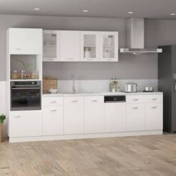 Berkfield Home Durable Drawer Bottom Cabinet White 80x46x81.5 cm Engineered Wood - thumbnail 1