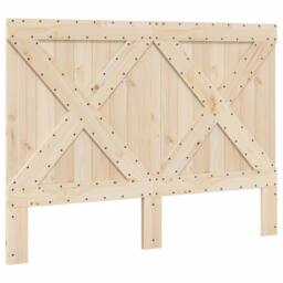 Berkfield Home Beautiful Bed Frame without Mattress with Headboard 160x200 cm So in Light Brown - thumbnail 6