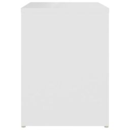Berkfield Home Bed Cabinets 2 pcs White 40x30x40 cm Engineered Wood - Size: 40 x 30 x 40 cm - thumbnail 5
