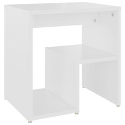 Berkfield Home Bed Cabinets 2 pcs White 40x30x40 cm Engineered Wood - Size: 40 x 30 x 40 cm - thumbnail 3