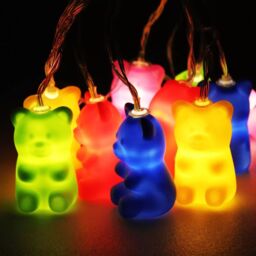 Nova Lighting Jelly Bear String Lights - thumbnail 3