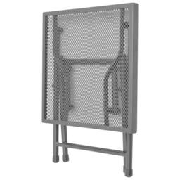 Berkfield Home Sun Loungers 2 pcs with Table Steel Anthracite in Dark Grey - thumbnail 8