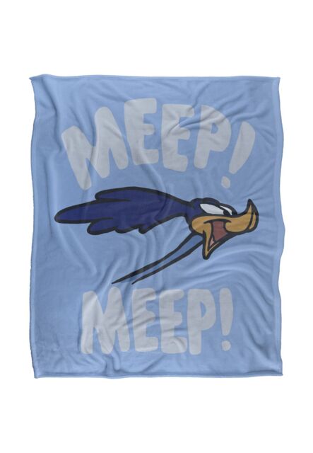 Warner Brothers Looney Tunes Officially Licensed Silky Touch Super Soft Throw Blanket 152 x 127 cm in White - image 1