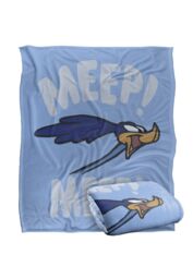 Warner Brothers Looney Tunes Officially Licensed Silky Touch Super Soft Throw Blanket 152 x 127 cm in White - thumbnail 2