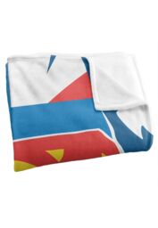 Superman Day 2025 Chest Logo Silky Touch Super Soft Throw Blanket 152 X 127 cm in White - thumbnail 3