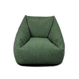 rucomfy Beanbags rucomfy Indoor Kids Bean Bag Chair - Snug Snuggle Seat in Dark Green - thumbnail 4