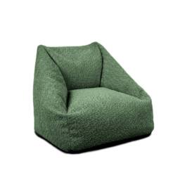 rucomfy Beanbags rucomfy Indoor Kids Bean Bag Chair - Snug Snuggle Seat in Dark Green - thumbnail 3