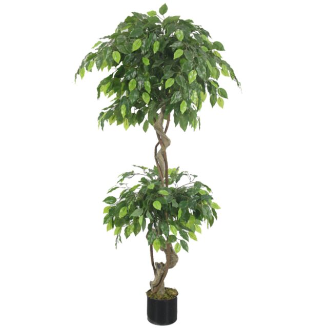 Leaf Artificial Japanese Fruticosa 150cm Ficus Tree Green Plant