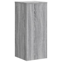 Berkfield Home Plant Stands 2 pcs Grey Sonoma 30x30x70 cm Engineered wood - Size: 30 x 30 x 70 cm - thumbnail 4