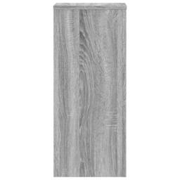 Berkfield Home Plant Stands 2 pcs Grey Sonoma 30x30x70 cm Engineered wood - Size: 30 x 30 x 70 cm - thumbnail 5