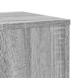 Berkfield Home Plant Stands 2 pcs Grey Sonoma 30x30x70 cm Engineered wood - Size: 30 x 30 x 70 cm - thumbnail 8