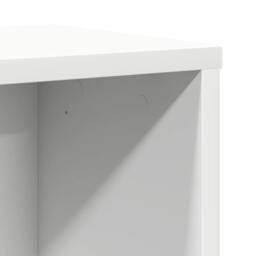 Berkfield Home Durable Bookcase White 60x24x85 cm Engineered Wood - Size: 60 x 24 x 85 cm - thumbnail 8