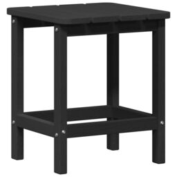 Berkfield Home 3 Piece Garden Lounge Set Black HDPE - thumbnail 6