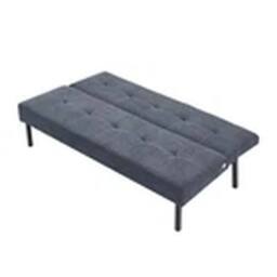 EONLION 3 Seater Padded Seat Sofa Bed Couch Recliner Sofabed Living Room in Grey - thumbnail 4