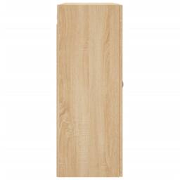 Berkfield Home Wall Mounted Cabinets 2 pcs Sonoma Oak Engineered Wood in Light Oak - thumbnail 7