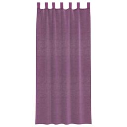 Berkfield Home Voile Curtains with Loops 2 pcs Purple 140x245 cm - thumbnail 4