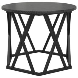 Berkfield Home Nesting Side Tables 3 pcs Black Oak Engineered Wood - thumbnail 6