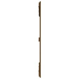 Berkfield Home Wall Headboard Honey Brown 127.5x3x110 cm Solid Wood Pine - thumbnail 5
