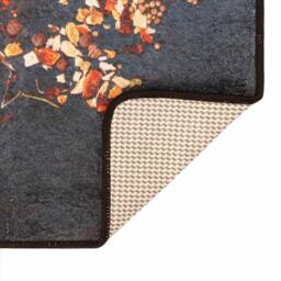 Berkfield Home Kitchen Rug Multicolour 60x180 cm Washable Anti Slip - Size: 100 cm diameter - thumbnail 4