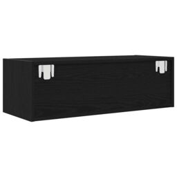 Berkfield Home TV Cabinets 2 pcs Black Oak 80x31x25.5 cm Engineered Wood - thumbnail 9