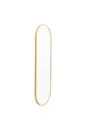 ExtraStar Modern Oval Gold Full Length Wall Mirror - thumbnail 2