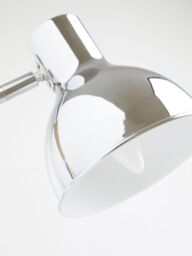 Orsina Metalic Finish Table Lamp, Adjustable Height Lamp, Easy-to-Use Chrome Table Lamp, Focused Office Lamp in Natural - thumbnail 5