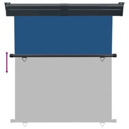 Berkfield Home Balcony Side Awning 175x250 cm Blue - thumbnail 5