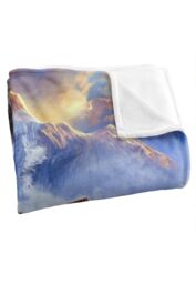 JQ Licensing En Winter Cabin Silky Touch Super Soft Throw Blanket 152 X 127 cm in White - thumbnail 3