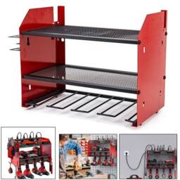 EONLION Heavy Duty Power Tool Organizer Drill Holder in Red - Size: 1000mm × 2000mm
