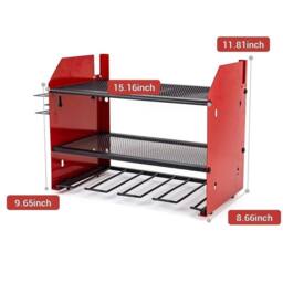 EONLION Heavy Duty Power Tool Organizer Drill Holder in Red - Size: 1000mm × 2000mm - thumbnail 2