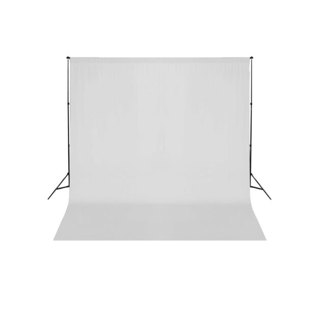 Berkfield Home Backdrop Support System 600x300 cm White - image 1