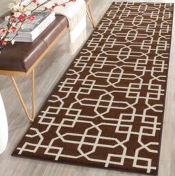 Smart Living Siam Heavy Duty Machine Washable Hallway Kitchen Non Slip Door Mat in Dark Brown - Size: 40 cm x 60 cm - thumbnail 2